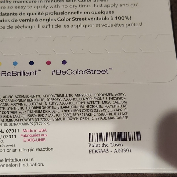 Colorstreet (bundle set of 3) Nail Strips - Picture 5 of 7